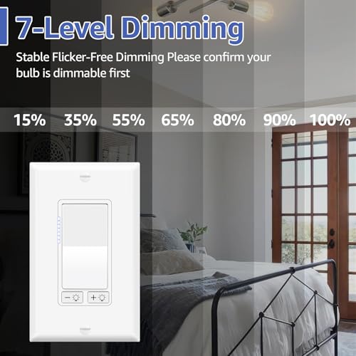 10 Pack Dimmer Switch for LED (10 Count)