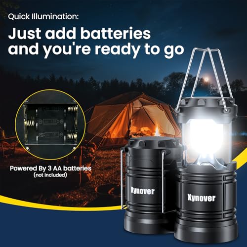 4 Pack Camping Lanterns (4 Count)