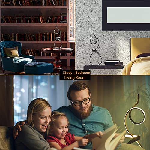 21.6 Inch Art Table Lamp with Remote Control