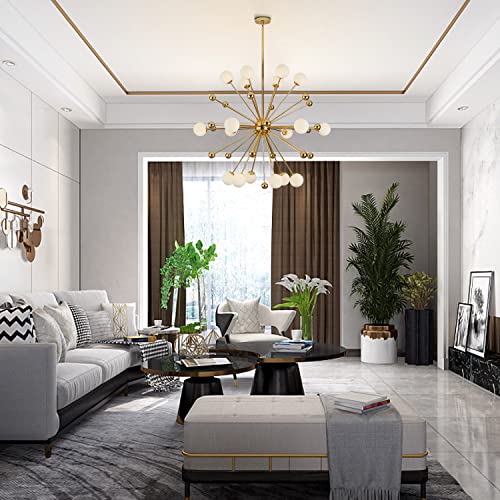 Large Modern Gold 18