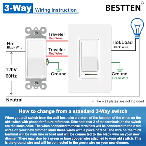 5PK Dimmer Switch (5 Count)