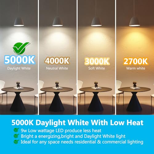 12Pack BR30 LED Light Bulbs Indoor Flood Light 65W Equivalent