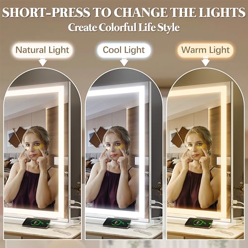 Large Vanity Mirror with Lights