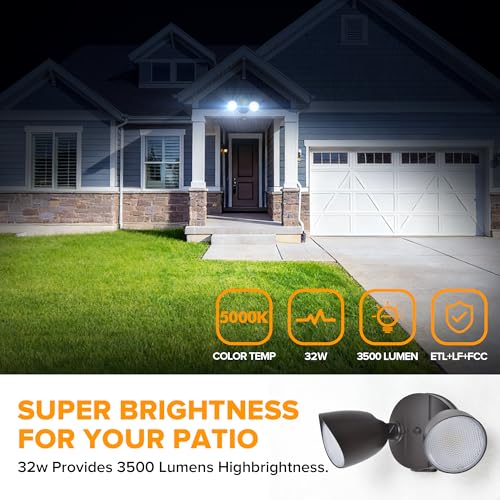 3500 Lumen 32 Watt 28 LED Dual