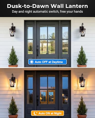 Oil Rubbed Bronze Outdoor Light Fixture (Oil-Rubbed Bronze / D2D 2-Pack)