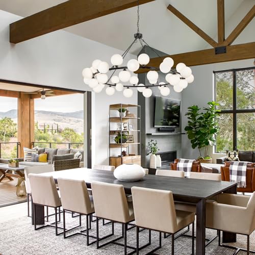 Dining Room Chandelier 60 Inch Sputnik Chandeliers for High Ceilings Large