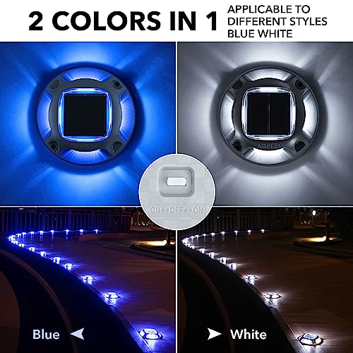 Solar Driveway Lights Outdoor 16 Pack (16 Count)