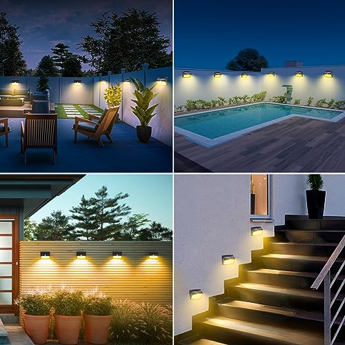 2 Pack Solar Lights Outdoor Motion Sensor with 3 Lighting Modes (2 Count)