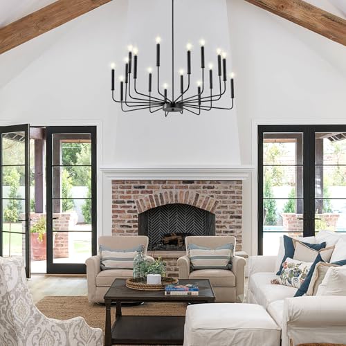 Modern Black Farmhouse Chandeliers