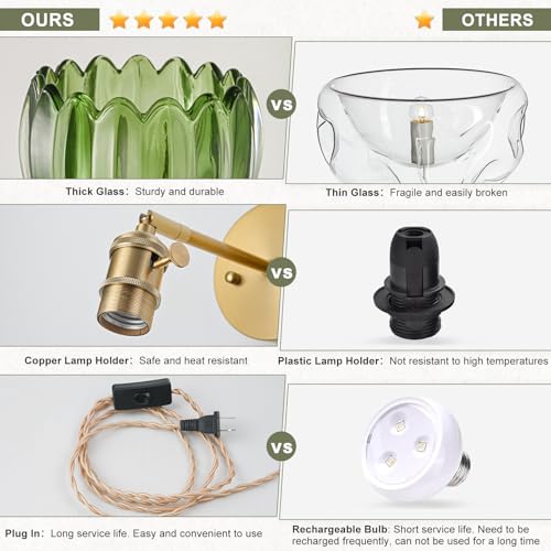 Plug in Wall Sconce