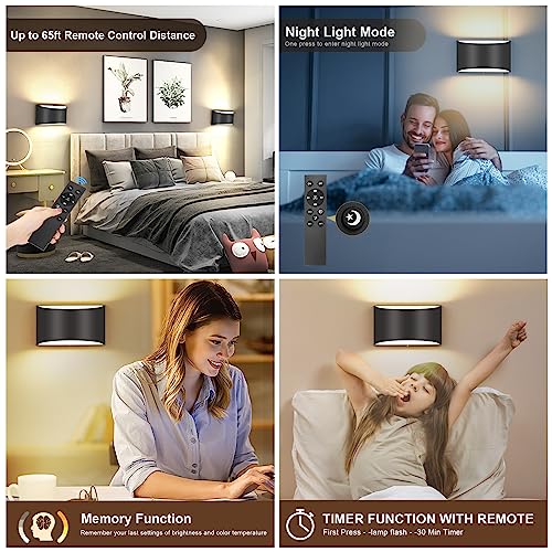 Modern LED Wall Sconces (2 Count)