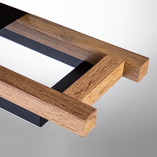 LED Modern Ceiling Lights Wooden Square Rectangular Lamp Fixture Wood
