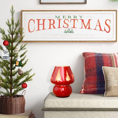 Christmas Battery Operated Mushroom Lamp