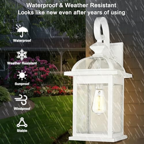 2pcs Outdoor Lights Fixtures Wall Mount