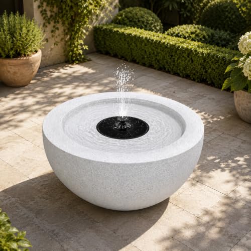 Solar Powered Outdoor Water Fountain