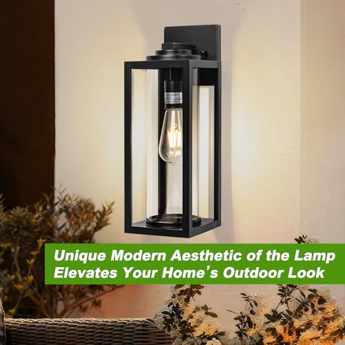 Large Outdoor Wall Lights (2 Count)
