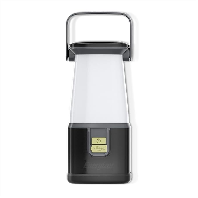 ENERGIZER WeatheReady LED Camping Lantern PRO-360, IPX4 Water Resistant Tent Light, Ultra Bright Battery Powered Lanterns for Camping, Outdoors, Emergency Power Outage