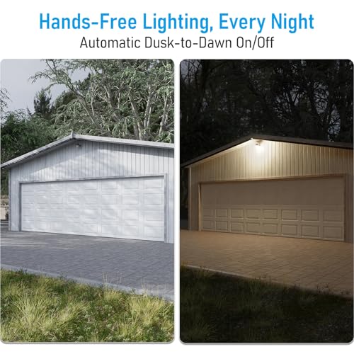 LED Barn Light Dusk to Dawn Area Lights Aluminum 3000K Bronze