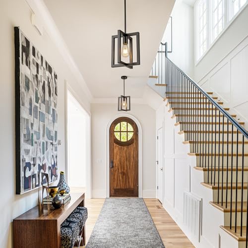 Small Modern Farmhouse Black Pendant Lights Kitchen Island