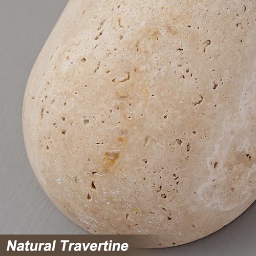 Natural Travertine Wall Sconce