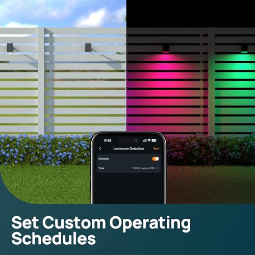 Smart Solar Spot Lights Outdoor SL5C (2 Count)
