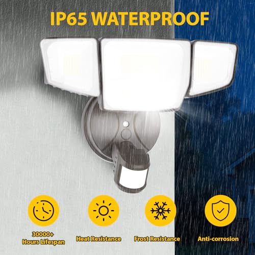 90W Motion Sensor Outdoor Lights