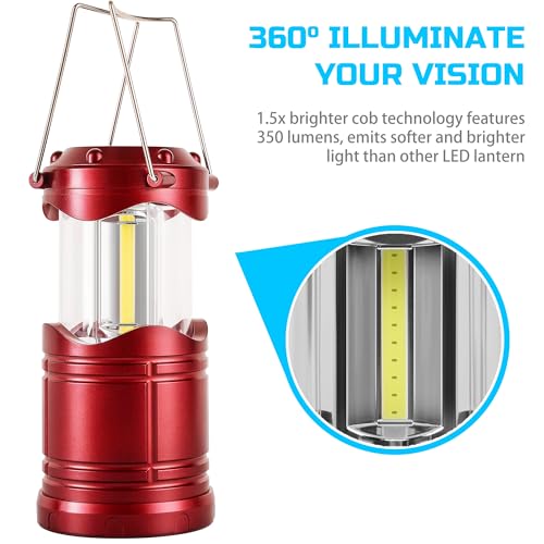 LED Camping Lantern (4 Count)