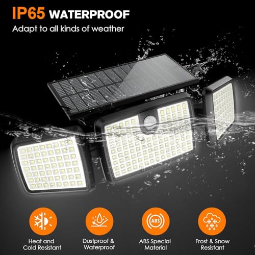 Solar Lights Outdoor (4 Count)