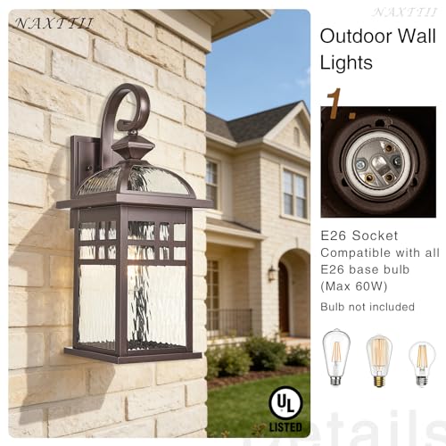 Outdoor Porch Lights Wall Mount Exterior Lighting Fixtures