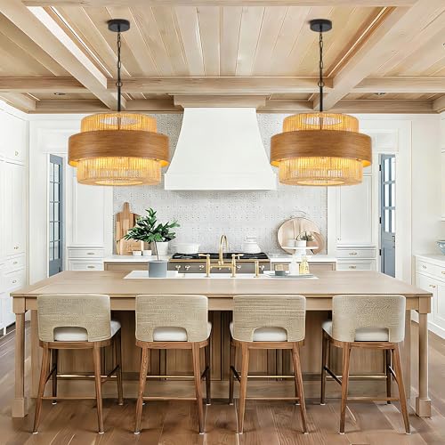 Rattan Chandelier