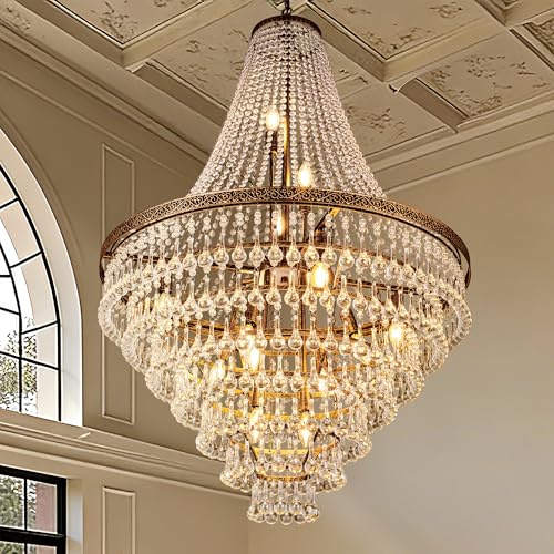 French Empire Crystal Chandeliers