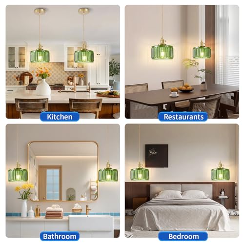 2 Pack Industrial Pendant Lighting (2 Count)