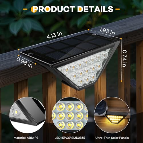 Solar Step Lights for Outside