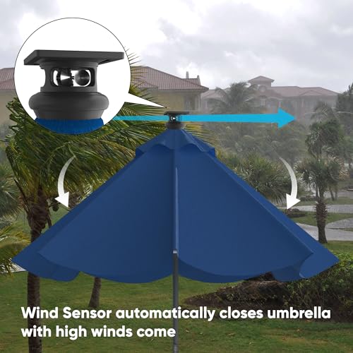 Height 2 Series Motorized Patio Umbrella