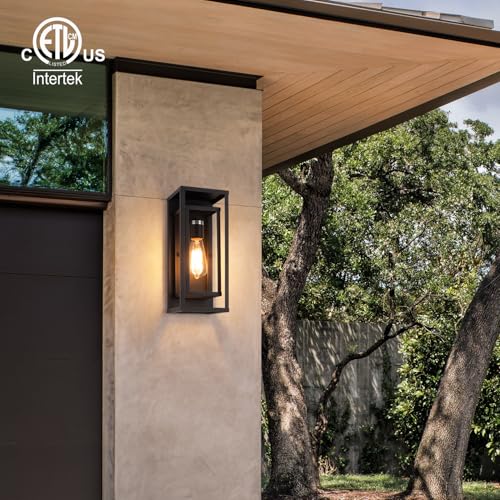 14" Modern Outdoor Porch Wall Light