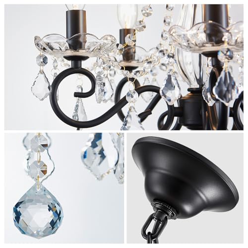 Small Crystal Chandelier