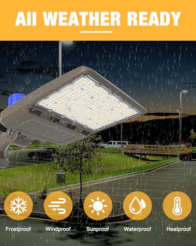 LED Parking Lot Light 150W 21000LM 5000K
