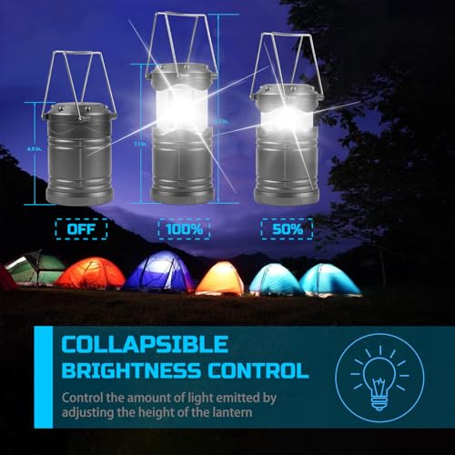 8 Pack LED Lantern Camping Light (8 Count)