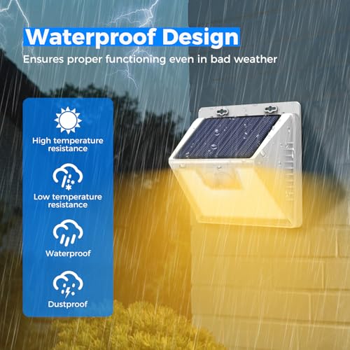 Solar Lights Outdoor Motion Sensor Waterproof