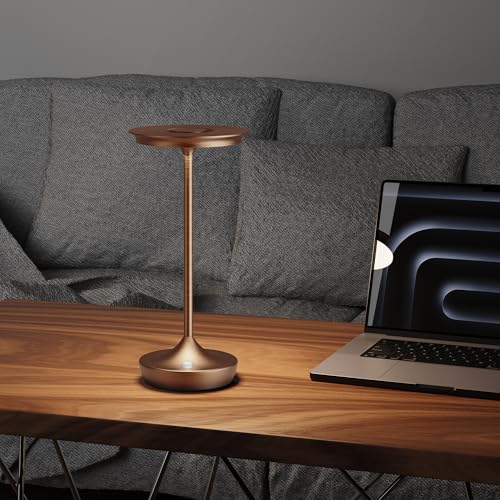 LED Cordless Table Lamp 6000mAh Rechargeable Battery Outdoor Light Moka
