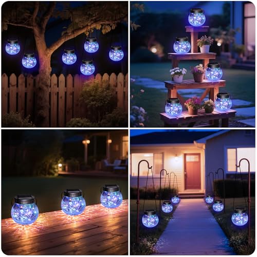 2 Pack Solar Lantern Outdoor Lights (2 Count)