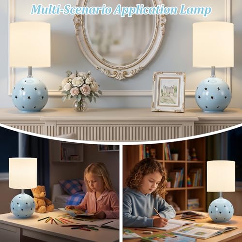 Small Table Lamp (Blue)