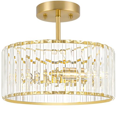 Modern Crystal Ceiling Light