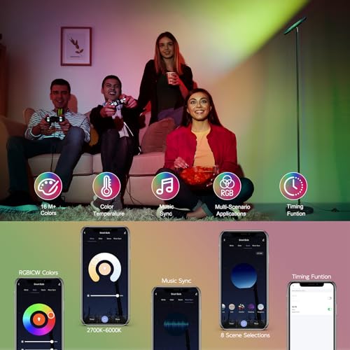 RGB Floor Lamps for Living Room