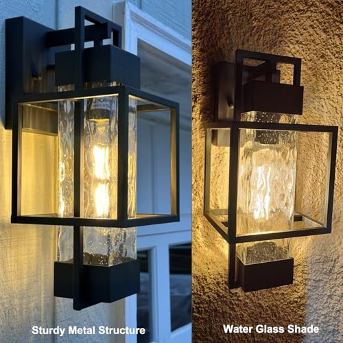 Modern Outdoor Light Fixtures Outdoor Lighting 2 Pack (2 Count)