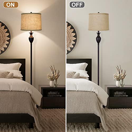 Burlap Lampshades Set of 2
