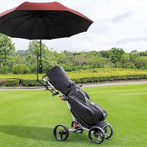 UPF 50+ Beach Umbrella with Adjustable Universal Clamp