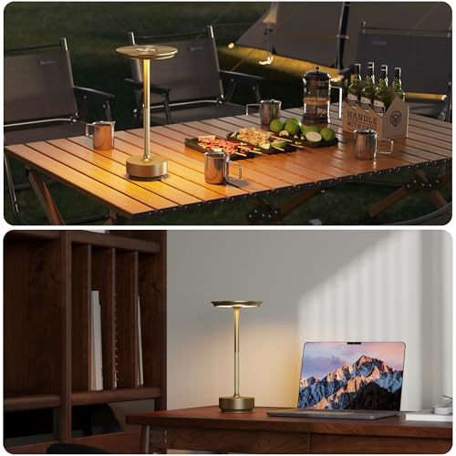 2 Pack Rechargeable Cordless Table Lamp (2 Count)