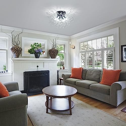 Black Ceiling Light Fixture