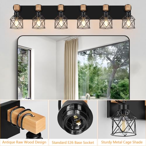 6 Light Bathroom Vanity Light
